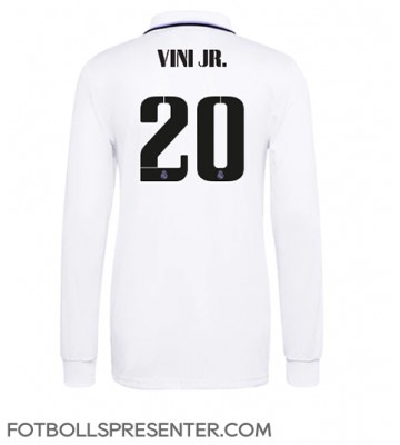 Real Madrid Vinicius Junior #20 Hemma Matchtröja 2022-23 Långärmad